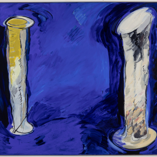 Entire dialogue 1983 oil on canvas [Blue Ti] 